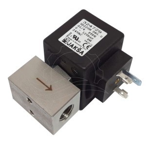 Electroválvula Jakša XD220N 0-120bar G1/4'' PTFE 24V AC (324729)