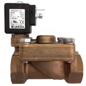 Electroválvula Jakša M260 0,3-12bar G1'' NBR 230V AC (360518)