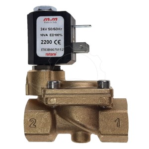 Electroválvula M&M B205DBZ 0,3-16bar G1/2'' NBR 24V AC