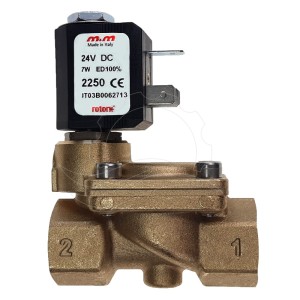 Electroválvula M&M B205DBZ 0,3-16bar G1/2'' NBR 24V DC
