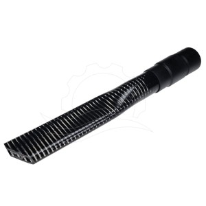 Boquilla flexible de aspirador 38mm negra (con separador)