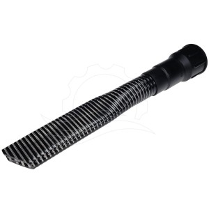 Boquilla flexible de aspirador 50mm negra (con separador)