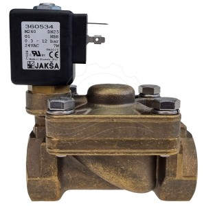 Electroválvula Jakša M260 0,3-12bar G1'' NBR 24V AC (360534)