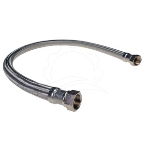 Manguera reforzada DN19 50cm G3/4'' recta-recta