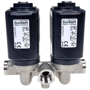 Electroválvula Bürkert 6240 1-160bar G3/8'' DF VA 24V AC/DC