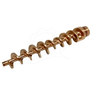 Tornillo sinfín dosificador de polvo Ehrle latón (tipo nuevo)