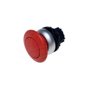 Accionamiento pulsador de seta Eaton M22‑DP‑R rojo