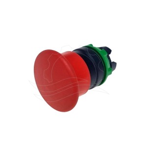 Actuador de pulsador de seta Schneider ZB5-AC4 rojo