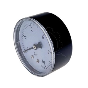 Manómetro 0-10bar 63mm (conexión trasera)