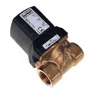 Electroválvula Bürkert 6213 0-10bar DN13 G1/2'' FKM MS 24V DC