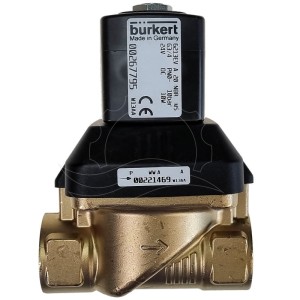 Electroválvula Bürkert 6213 0-10bar DN20 G3/4'' NBR MS 24V DC