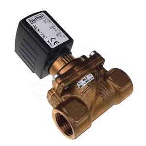 Electroválvula Bürkert 6281 B 0,2-16bar G1/2'' FKM MS 24V DC