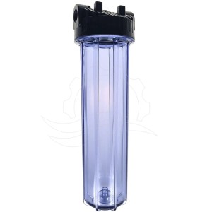 Carcasa de filtro de agua Big Blue 20'' transparente (conexión G1'')