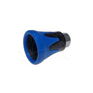 Protección de boquilla R+M ST-10 azul-negra G1/4'' (inox)