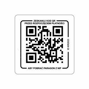 Código QR caja registradora Novitus SDF-3