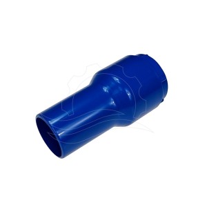 Racor manguera-boquilla 38/38mm giratorio azul