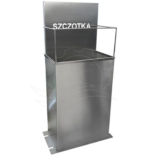 Pojemnik na szczotkę (z napisem)