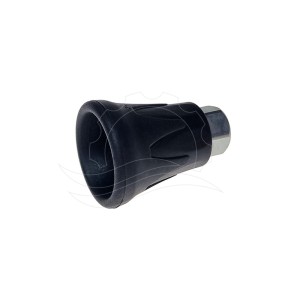 Protección de boquilla R+M ST-10 negra-negra G1/4'' (inox)