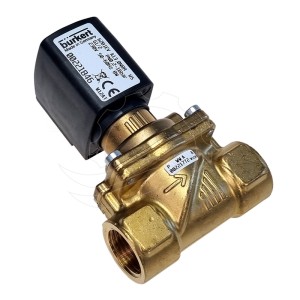Electroválvula Bürkert 6281 A 0,2-16bar G1/2'' NBR MS 230V AC