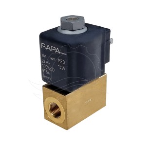 Electroválvula Rapa SV04 0-150bar G1/4'' rubí 24V DC